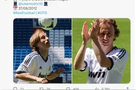 5次欧冠3次西甲1次金球！11年前的今天莫德里奇正式加盟皇马图片