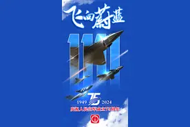 海报 | 庆祝人民空军成立75周年：飞向蔚蓝图片