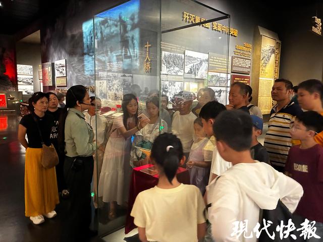 文化中国行｜徐州淮海战役纪念馆暑期迎来亲子参观潮