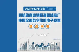 12月起推广使用电子发票（航空运输电子客票行程单）！这些热点问答请收好→图片
