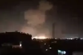 巴基斯坦卡拉奇机场附近传出巨大爆炸声图片