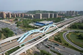壹探轨道|连穿4条铁路线！济南地铁4号线“济大”区间双线贯通图片
