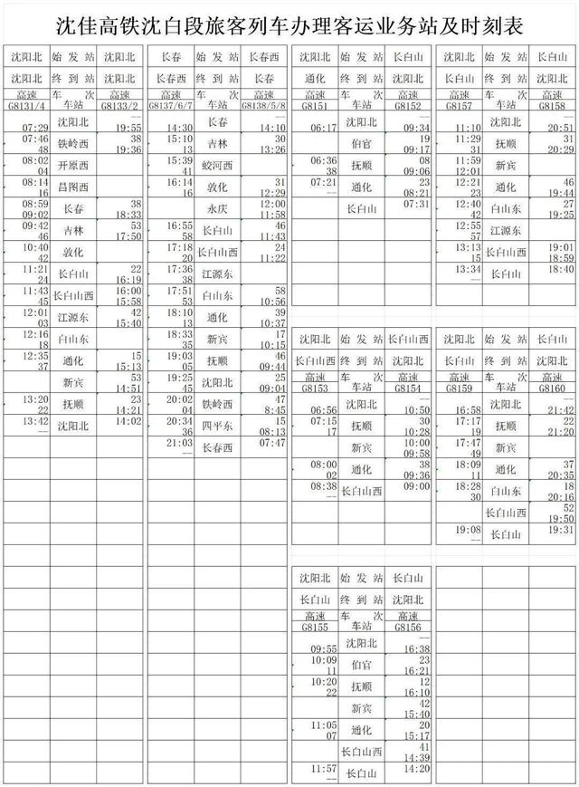 不到两小时飙到长白山！沈白高铁28日开通，这份打卡指南快收藏！