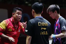 多哈世乒赛｜林高远/林诗栋无缘四强，近50年来国乒男双最差战绩令人尴尬图片