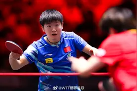 WTT新加坡大满贯：孙颖莎4比3王艺迪，晋级女单决赛图片