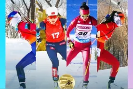 冬季两项女子4×6公里接力 中国队逆转夺金！图片