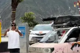 小电车走219国道进藏，一路“狂飙”惊呆后车司机图片