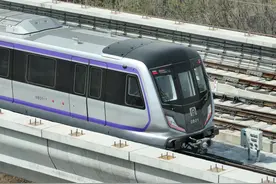 济南地铁8号线开始“热滑”，离全线完工又进了一步图片