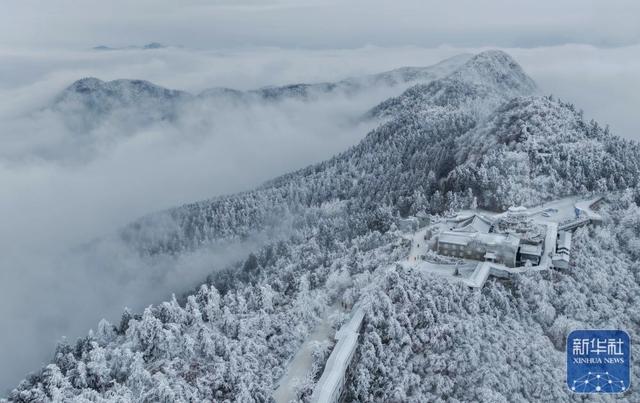 冰雪南岳美景如画