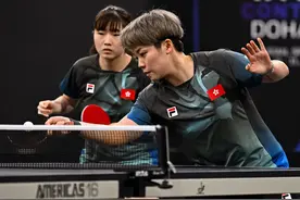 （体育）乒乓球——WTT球星挑战赛多哈站：何卓佳/纵歌曼胜杜凯琹/苏籽童图片