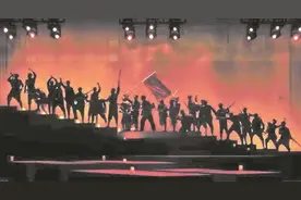 红色演出走红京城图片