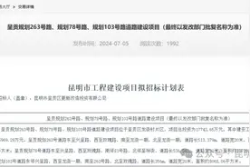 呈贡区将启动13条道路建设图片