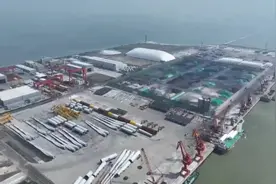山东东营：高标准建设海上风电装备制造基地 持续培育高质量发展新动能图片