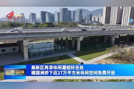 高新区再添休闲遛娃好去处！橘园洲桥下近27万平方米休闲空间免费开放图片