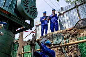 房山区河北镇接通市政天然气图片