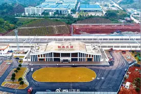 泸州叙永北站“挂牌”！叙毕铁路有望年内通车图片