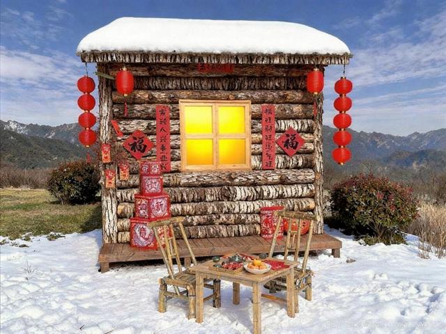 昼夜联动|梅花山滑雪场:各种NPC大型打卡秀