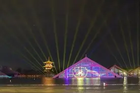 上海国际光影节松江篇丨灯光秀、无人机、音乐喷泉……感受光影魅力图片
