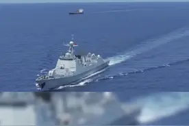 直击现场！中国海军完成两艘外籍船舶护航任务图片