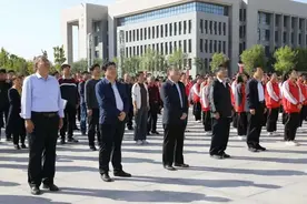 滨州市高级技工学校举行“珍惜粮食 厉行节约”主题升旗仪式图片