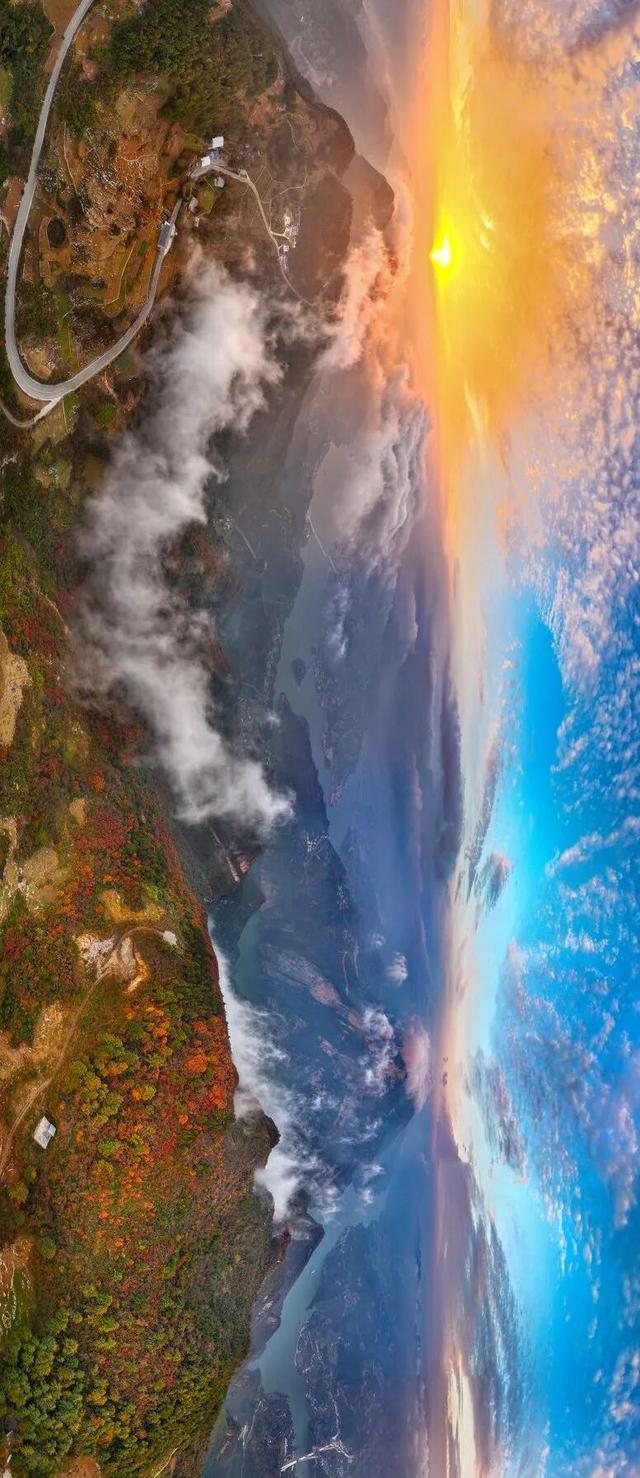 巫峡红透时，才懂中国秋天的壮阔