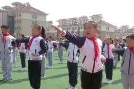 全环境立德树人！芝罘区蓁山小学举办传统拳术进校园活动图片