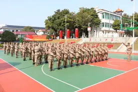 江西浮梁县：役前教育训练 助力“准新兵”迈好军旅第一步图片