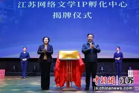 江苏网络文学IP孵化中心在盐城经开区成立图片