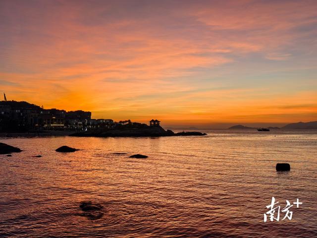 伶仃洋夕阳：绸缎上的时光