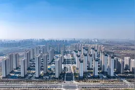 安徽在建体量最大的房建工程全面交付图片