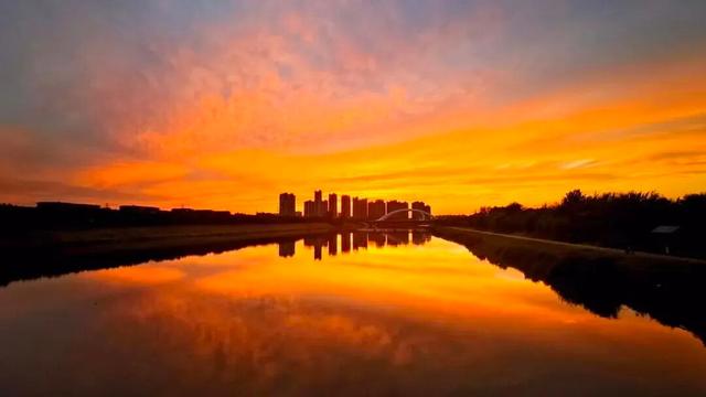 北京最美落日新地标