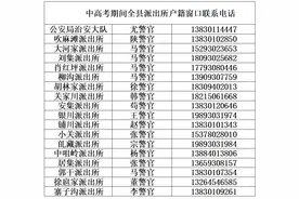 【护航中高考】积石山县公安局关于启动中、高考学生身份证办理“绿色通道”的公告图片