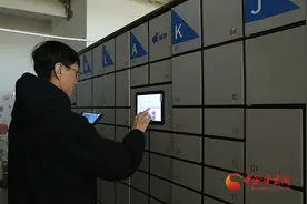 瓜州：24小时智慧快递驿站 开启便民新体验图片