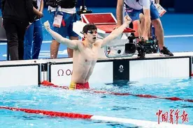 潘展乐破世界纪录夺冠 中国“飞鱼”碧波扬威图片