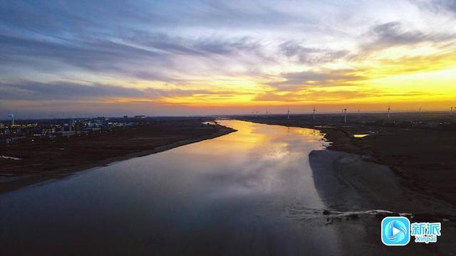 在冬日的潍坊海边，邂逅绝美画卷～