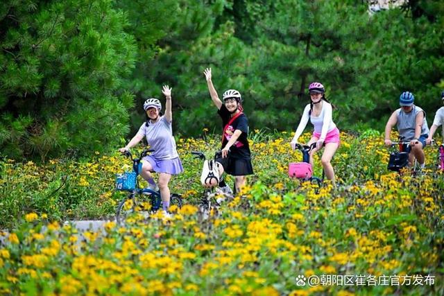 “骑行碳路”！从崔各庄黑桥公园出发，邂逅朝阳绿水青山～