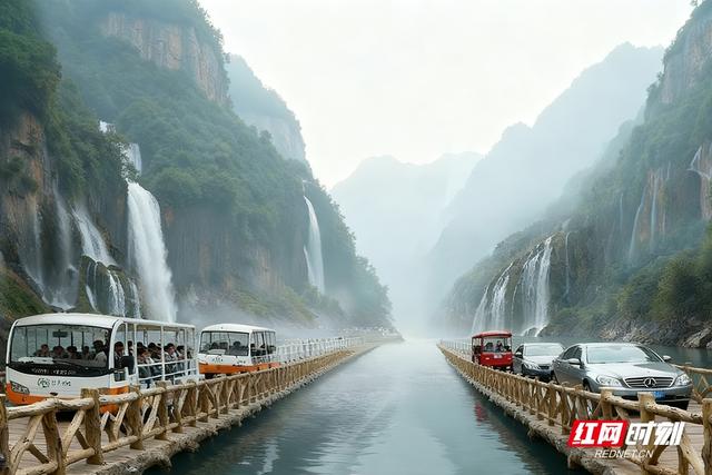湘西打造水上旅游新地标 白溪关腾龙谷景区正式开建