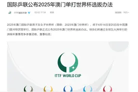 刘国梁建议WTT取消强制参赛！孙颖莎、王楚钦、王曼昱等集体发声图片