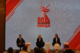 俄罗斯发布卫国战争胜利80周年官方标识图片