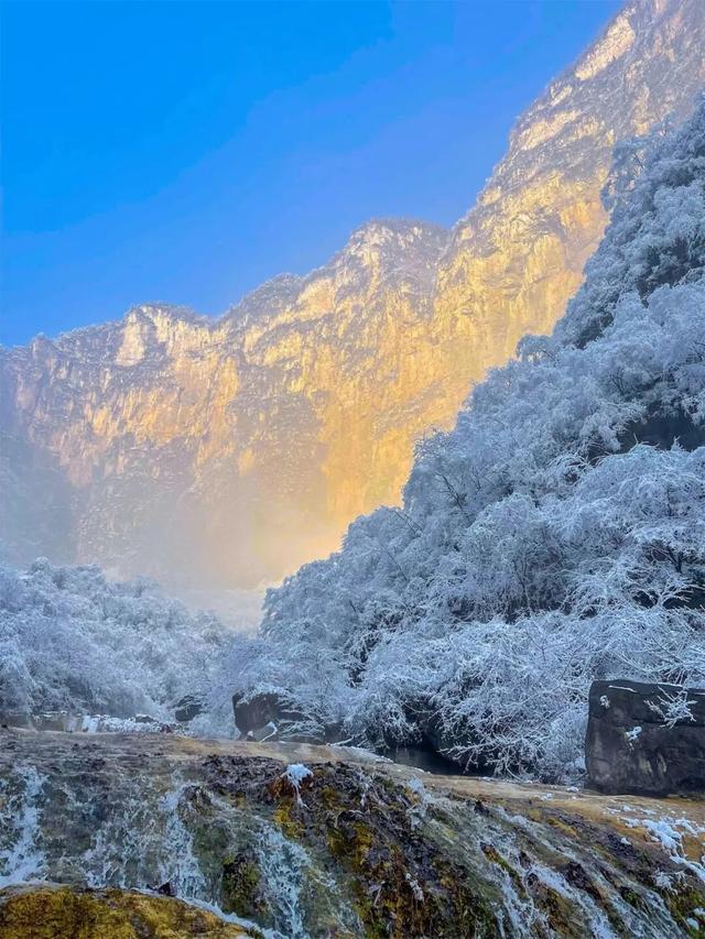 云台山的冰挂要来了！