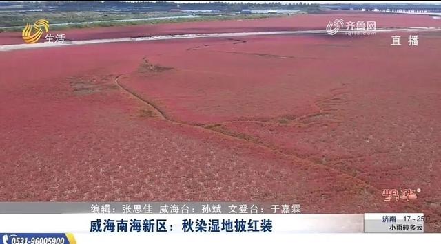 南海红海滩刷屏 网友争相打卡