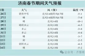 春运路上的你：局部暴雪！山东8地有雨雪，多地气温将断崖式下跌图片