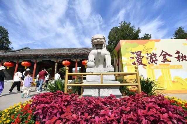 别只盯大水法！圆明园西部花海美成油画