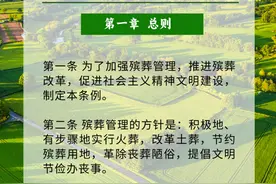 【普法课堂】《中华人民共和国殡葬管理条例》图片