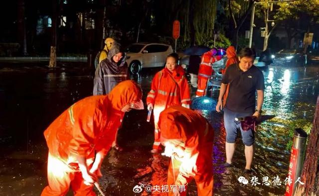 致敬！北京11000多名民兵投入防汛救灾
