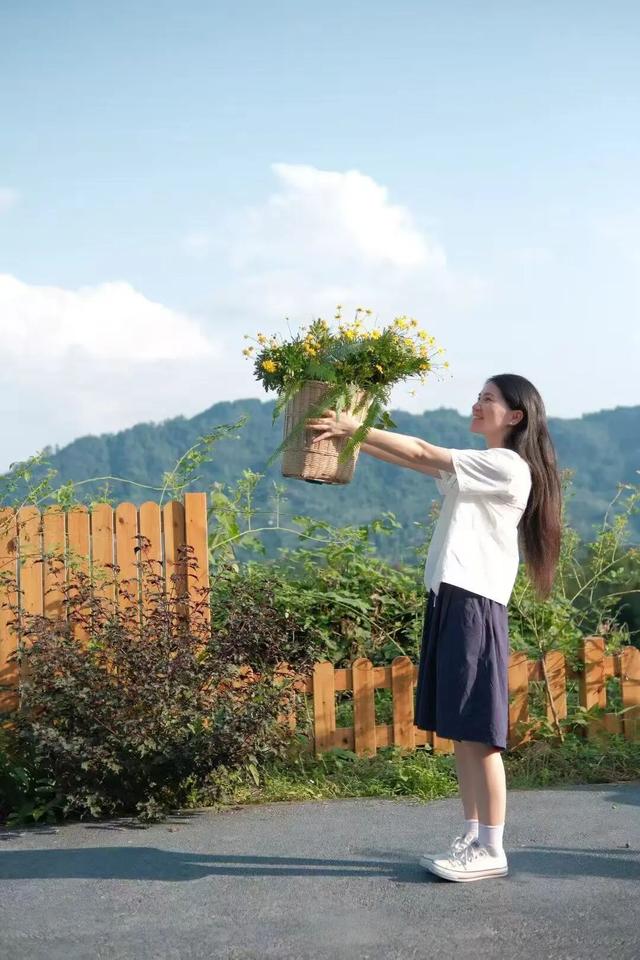 喜望，山上的小院