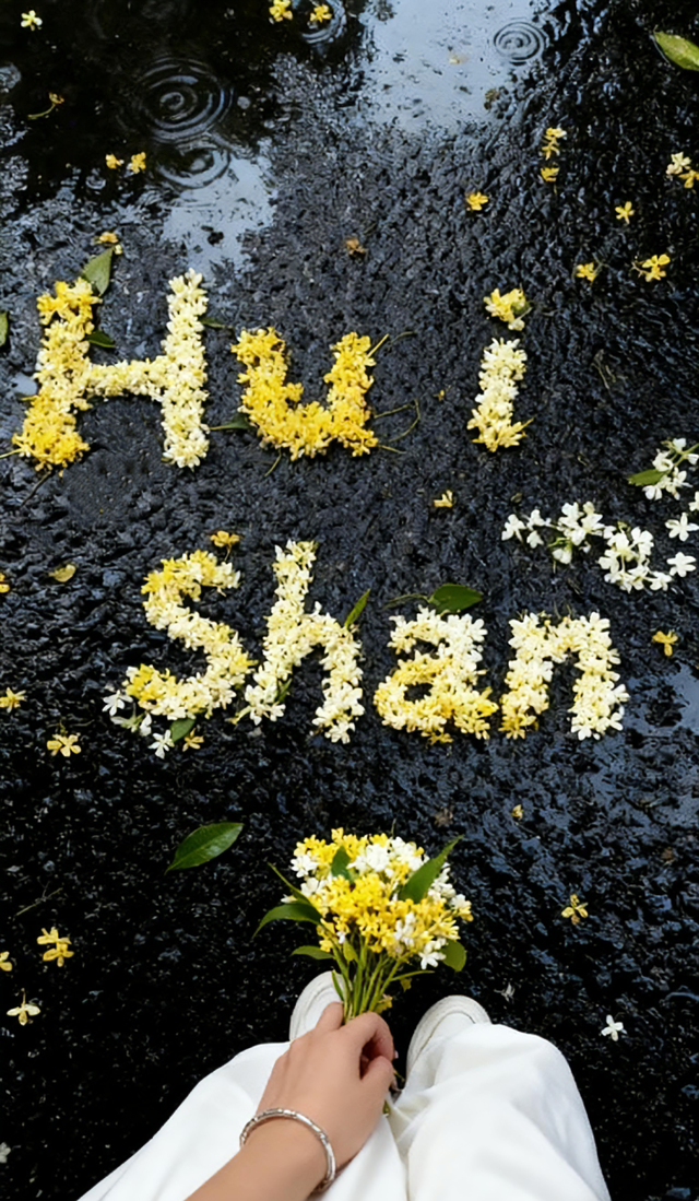 我在惠山，收集秋天