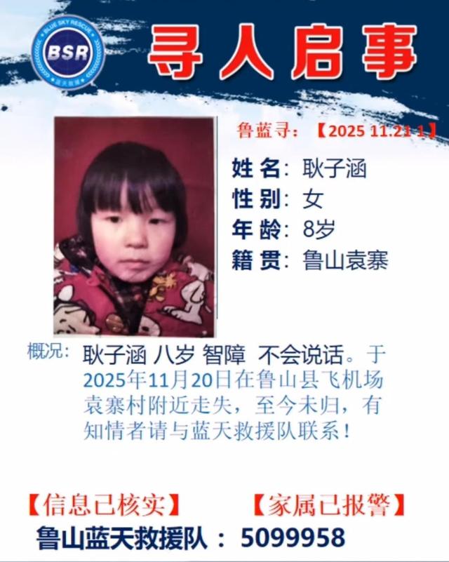 女童随奶奶上坟途中走失