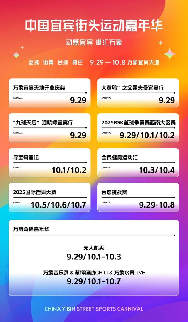 假期新玩法！万象宜宾天地9月29日开业，攻略来了→