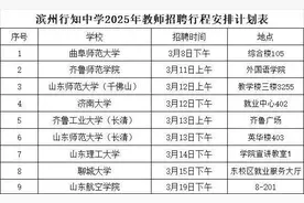 招聘21人！滨州一中学最新发布图片